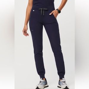 Navy Zamora Figs Jogger Scrub Pant